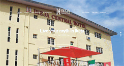 Desktop Screenshot of ikejacentralhotel.com